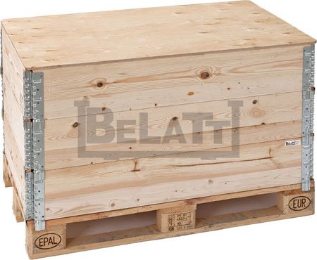 Holzaufsatzrahmen für Europaletten